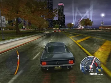 Ford Mustang The Legend Lives (USA) screen shot game playing